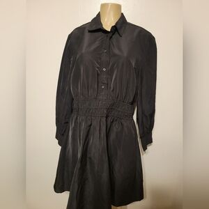 Free Assembly Womens Dress Black Pullover Sleek XL